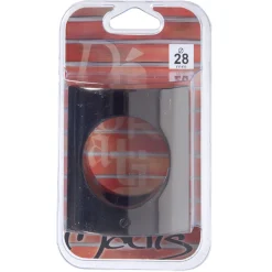 Hot Embout ZEN coloris noir miroir - 4MURS Voilages, Vitrages, Stores Et Accessoires