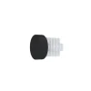 Online Embout ZEN coloris noir mat - 4MURS Voilages, Vitrages, Stores Et Accessoires