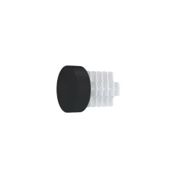 Online Embout ZEN coloris noir mat - 4MURS Voilages, Vitrages, Stores Et Accessoires