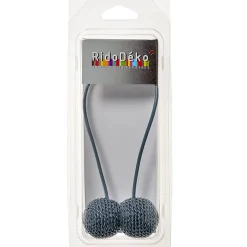 New Embrasse aimantée FELLI coloris gris - 4MURS Voilages, Vitrages, Stores Et Accessoires
