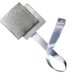 Outlet Embrasse aimantée NACRE 3D coloris gris - 4MURS Voilages, Vitrages, Stores Et Accessoires