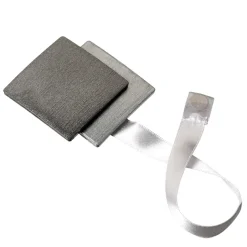Online Embrasse aimantée NACRE 3D coloris argent - 4MURS Voilages, Vitrages, Stores Et Accessoires