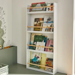 Fashion Etagère en bois BILLY coloris blanc - 4MURS Enfant Déco Murale Enfant|Meubles De Rangement