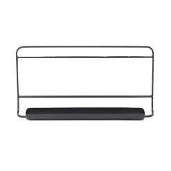 Outlet Etagère métallique CORDUROY coloris noir - 4MURS Meubles De Rangement