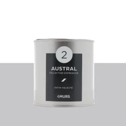 Outlet Peinture Finition Peinture austral Satiné 0,5 L - 4MURS Peintures