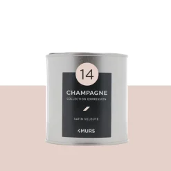 Discount Peinture Finition Peinture pink champagne Satiné 0,5 L Peintures