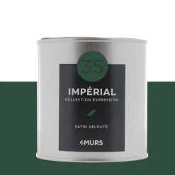 Outlet Peinture Peinture Impérial Satiné 0,5 L - 4MURS Peintures