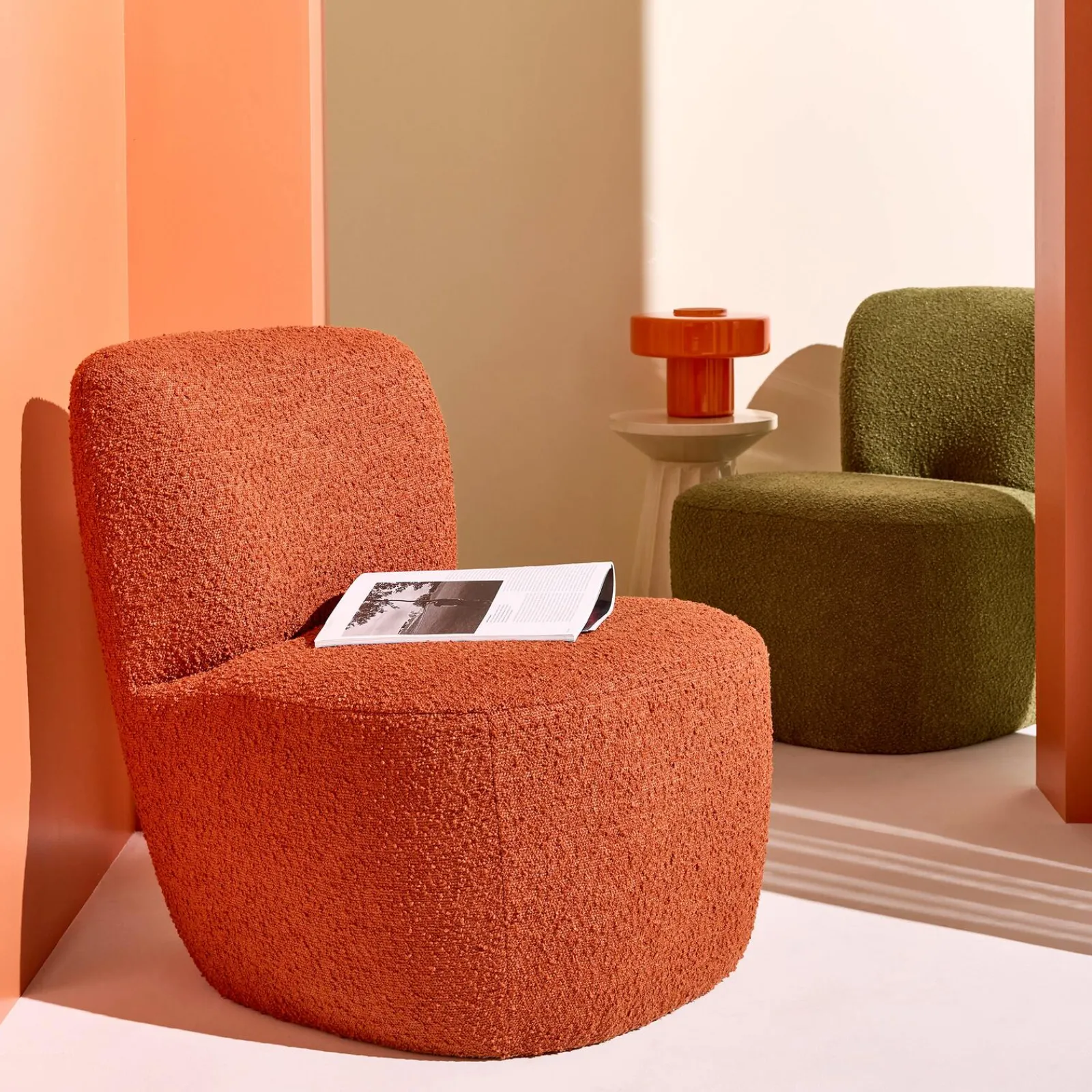 Best Fauteuil MARLA coloris terracotta - 4MURS Fauteuils
