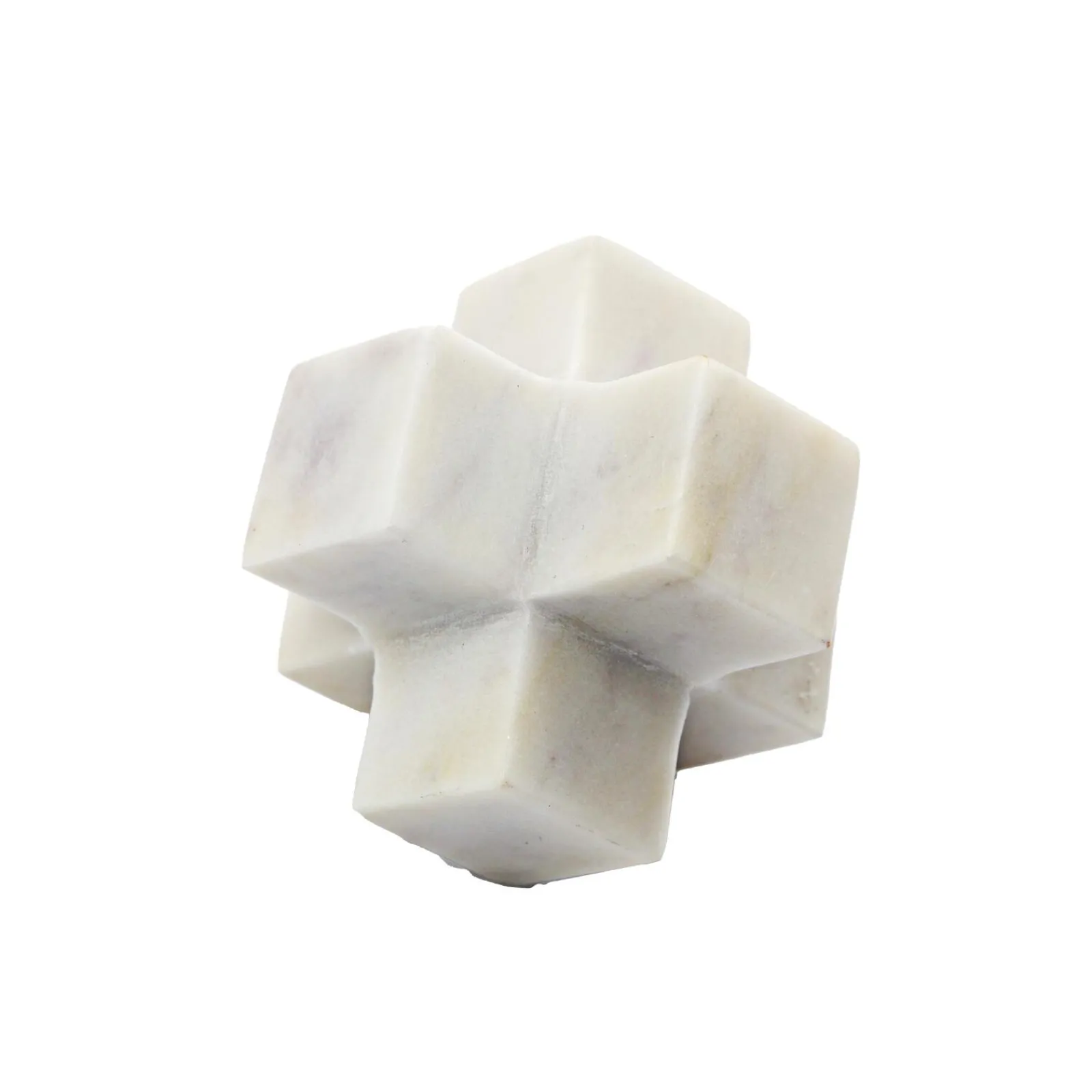 Online Figurine CROSS coloris blanc - 4MURS Objets Déco