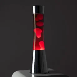 Fashion Lampe à lave LAVA SILVER coloris argent 39,5 x 11 cm - 4MURS Guirlandes Et Déco Lumineuse