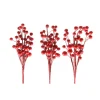New Fleur artificielle BAIE ROUGE coloris rouge - 4MURS Déco Végétale