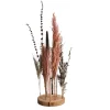 New Fleurs séchées JARDIN CHAMPETRE coloris rose - 4MURS Déco Végétale