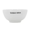 Sale Bol BONJOUR MINUS coloris blanc - 4MURS Arts De La Table
