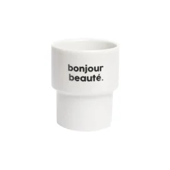 Hot Gobelet BEAUTÉ coloris blanc - 4MURS Arts De La Table