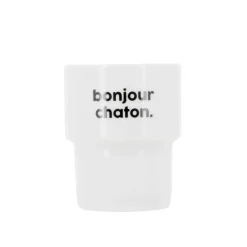 Discount Gobelet BONJOUR CHATON - 4MURS Arts De La Table