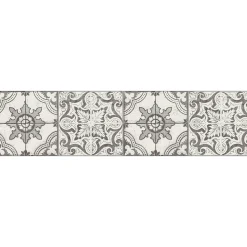 New Frise adhésive CYMIA coloris gris anthracite - 4MURS Papiers Peints