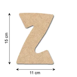 Hot Décobois à peindre lettre Z - 4MURS Objets Muraux