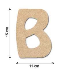 Best Décobois à peindre lettre B - 4MURS Objets Muraux