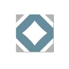 Hot Revêtement adhésif SOCHIC SQUARE KARRO bleu - 4MURS Revêtements Muraux