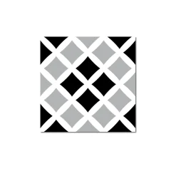 Outlet Revêtement adhésif SOCHIC SQUARE CROSS noir - 4MURS Revêtements Muraux