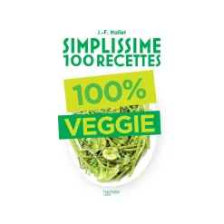 Fashion Livre culinaire SIMPLISSIME 100% VEGGIE - 4MURS Papeterie Et Livres