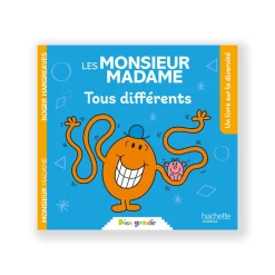 Discount Livre enfant MONSIEUR MADAME TOUS DIFFÉRENTS - 4MURS Enfant Jeux Éducatifs|Papeterie Et Livres