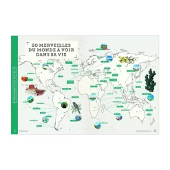 Sale Livre voyage et nature TOUT UN MONDE À EXPLORER Papeterie Et Livres