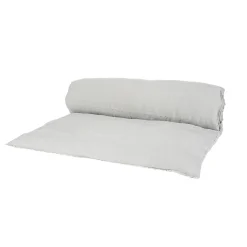 Clearance Housse d'édredon VITI coloris gris - 4MURS Linge De Maison