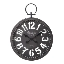 Best Horloge à gousset ALLISTER coloris noir - 4MURS Horloges