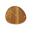 Clearance Horloge en bois AROLD coloris brun - 4MURS Horloges