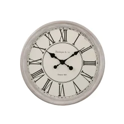 Fashion Horloge en bois CLOTHILDE coloris blanc - 4MURS Horloges