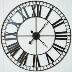 New Horloge en métal ISMAEL coloris noir - 4MURS Horloges