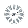 Fashion Horloge en métal NOELIE coloris gris bleu - 4MURS Horloges
