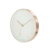 Online Horloge LAUGE coloris blanc et rose - 4MURS Horloges