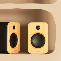 Clearance Enceinte GET TOGETHER DUO coloris bois - 4MURS Enceintes Bluetooth