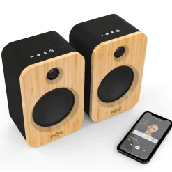 Clearance Enceinte GET TOGETHER DUO coloris bois - 4MURS Enceintes Bluetooth