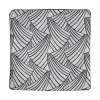 Hot Housse de coussin ARDECO coloris noir 40 x 40 cm - 4MURS Coussins