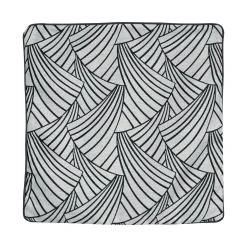 Hot Housse de coussin ARDECO coloris noir 40 x 40 cm - 4MURS Coussins
