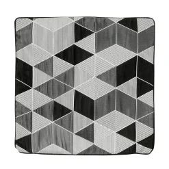 New Housse de coussin ARLETTY coloris noir 40 x 40 cm - 4MURS Coussins