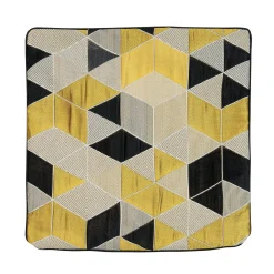 Online Housse de coussin ARLETTY coloris jaune 40 x 40 cm - 4MURS Coussins