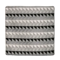 Hot Housse de coussin AZTEC coloris gris 40 x 40 cm - 4MURS Coussins