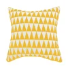 New Housse de coussin BACKGAMMON coloris jaune 40 x 40 cm - 4MURS Coussins
