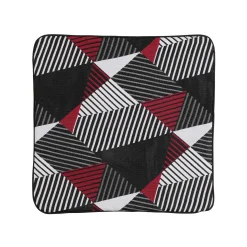 Discount Housse de coussin JACKSON coloris rouge & noir 40 x 40 cm - 4MURS Coussins