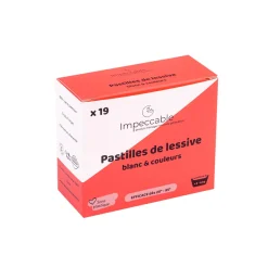 Best Lessive PASTILLES coloris rouge et blanc - 4MURS Lessive Et Soin Du Linge|Linge De Maison