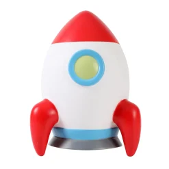 Sale Tirelire FUSÉE coloris blanc - 4MURS Enfant Déco Enfant|Objets Déco