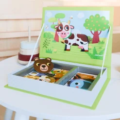Hot Jeu éducatif MAGNETI'BOOK ANIMAUX - 4MURS Enfant Jeux Éducatifs|Jouets