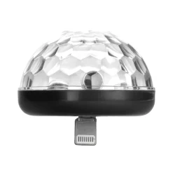 Clearance Prise LAMPE DISCO IPHONE NOIR coloris noir - 4MURS Accessoires Multimédia