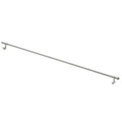 Discount Kit barre à rideau vitrage WINDOROD blanc 0,9 cm de 60,0 à 90 cm Voilages, Vitrages, Stores Et Accessoires