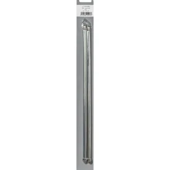 Hot Kit barre à rideau vitrage VITRAGE PLAT argent de 40,0 à 60 cm - 4MURS Voilages, Vitrages, Stores Et Accessoires