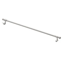Online Kit barre à rideau vitrage WINDOROD blanc 0,9 cm de 40,0 à 60 cm Voilages, Vitrages, Stores Et Accessoires